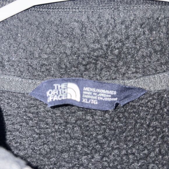 The North Face Sweater Mens XL Gray Gordon Lyons Pull Over Fleece Outdoor - Picture 3 of 11